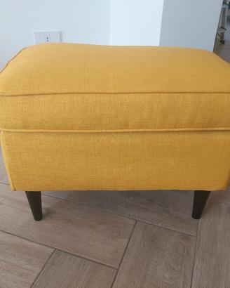poggiapiedi com contenitore Ikea strandmon