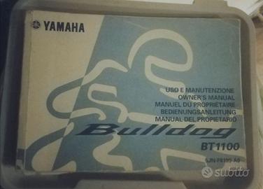 Yamaha bt 1100 bulldog  Libretto uso manutenzione