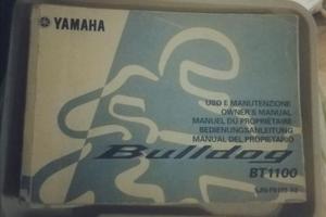 Yamaha bt 1100 bulldog  Libretto uso manutenzione