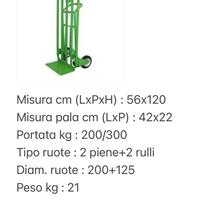 Carrello con ruote