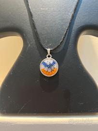 Ciondolo-murrina, originale vetro di Murano