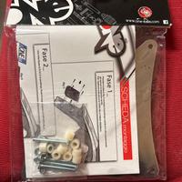 Portatarga estraibile per enduro universale