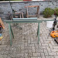 Cavalletto con doppia rulliera