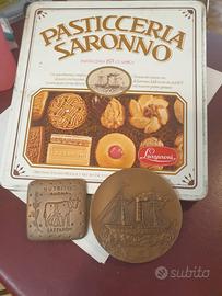 Medaglie commemorative Lazzaroni,80 anni 1888-1968