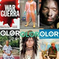 Lotto 6 riviste COLORS + catalogo Benetton 1996