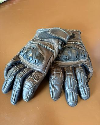 Guanti da moto in pelle