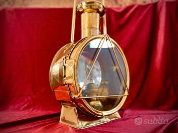 Lanterna ferroviaria in ottone