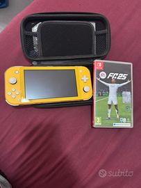 Nintendo Switch Lite gialla + FIFA 25