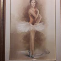 DIPINTO DI BALLERINA DI GIUSEPPE RAIMONDI 