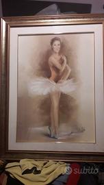 DIPINTO DI BALLERINA DI GIUSEPPE RAIMONDI 