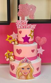 Torta scenografica Barbie 