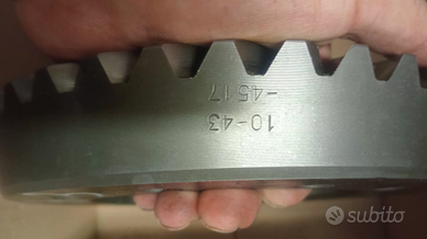 Coppia conica pignone e corona Dayli passo 10 43