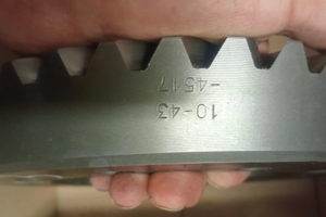 Coppia conica pignone e corona Dayli passo 10 43