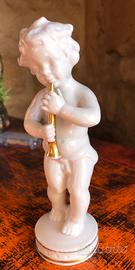Statuina Putto Suonatore Capodimonte