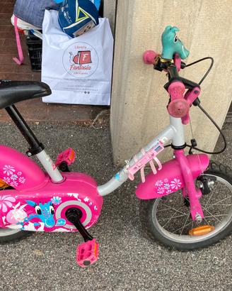 Bici bambina btwin 14 pollici