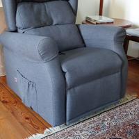 Poltrona elettrica reclinabile made in Italy