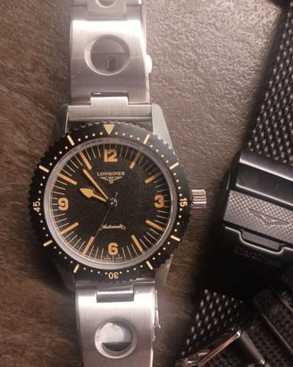 Longines Skindiver Strapcode + cinturini originali