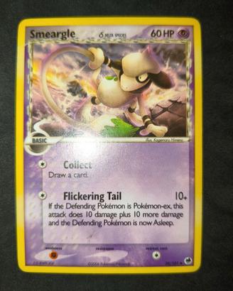 carta Pokémon Smeargle δ Delta Species DF 39 ENG