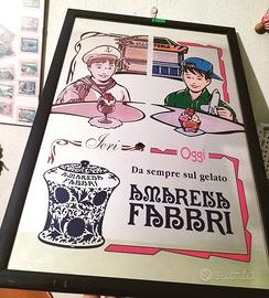 Quadro a specchio Amarena Fabbri
