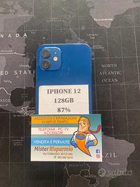 Iphone 12 128gb blue