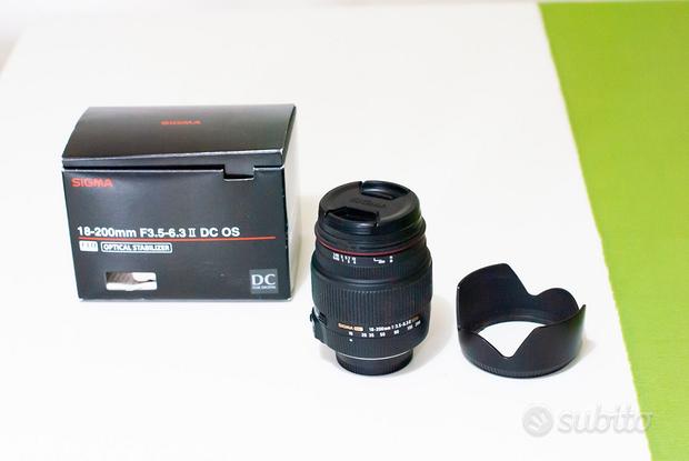 Nikon Sigma 18-200 mm D3.5-6.3 II DC OS HSM