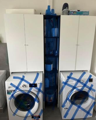 Mobili lavanderia salvaspazio di Ikea