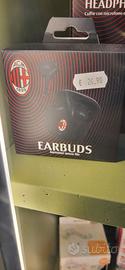 Cuffie earbuds AC Milan
