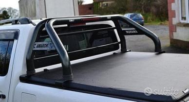 VW Amarok 2010>2016 Roll bar nero protez.cabina