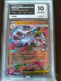 Pokémon Mega Charizard X EX 10 Gem Mint