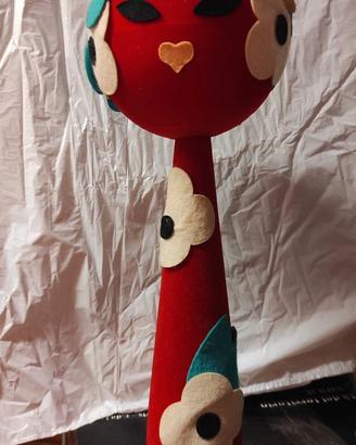TESTA DONNA in legno