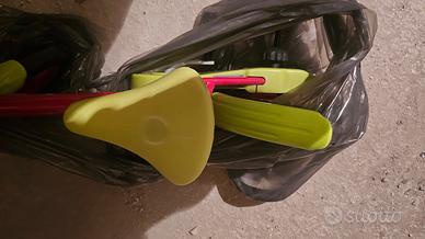 bici con rotelle ruote da 10 per bambini  2-3anni 