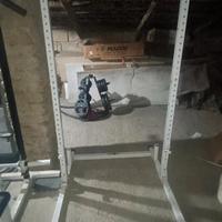 Rack per squat panca e trazioni 