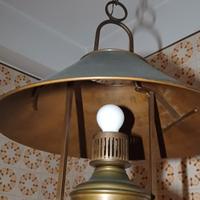 lampadario in rame