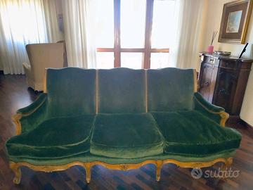 Salotto in stile Chippendale originale anni '50