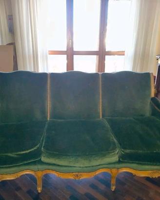 Salotto in stile Chippendale originale anni '50
