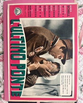 Locandina cinematografica 1954 l’ultimo ponte