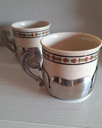 2 tazze vintage da collezione 