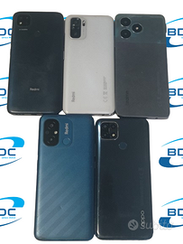 5 Smartphone xiaomi redmi oppo In Blocco **