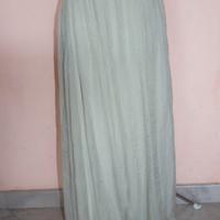 Gonna estiva lunga seta e cotone