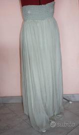 Gonna estiva lunga seta e cotone