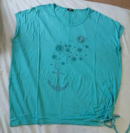 Tshirt donna a mezza manica Gattinoni