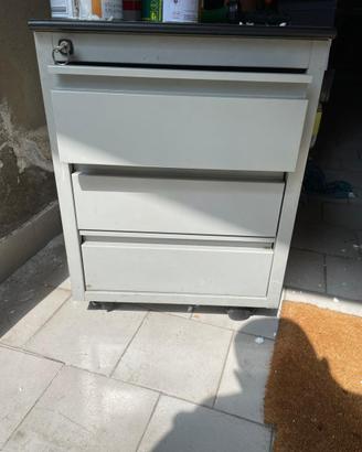 cassettiera buffetti in acciaio