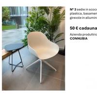 Sedie Connubia
