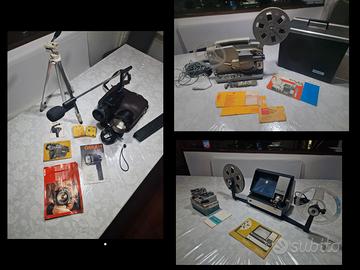 SET completo per cineamatori PAILLARD-BOLEX