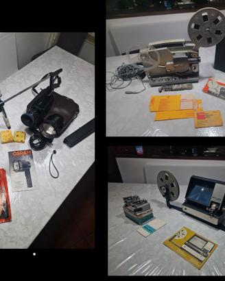 SET completo per cineamatori PAILLARD-BOLEX