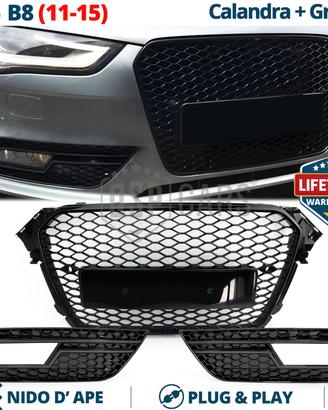 CALANDRA + GRIGLIE FENDINEBBIA Audi A4 B8 11-15