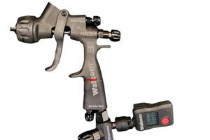 pistola verniciatura Walcom mini carbonio 1.2