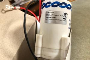 Pompa acqua potabile barca