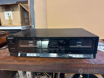 Piastra cassette Sony TC-W345 doppia – Perfetto