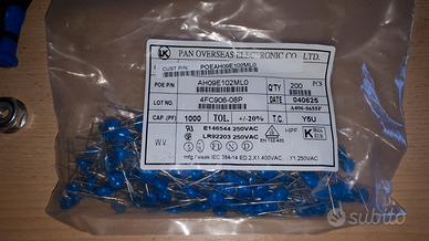 Condensatori X1 Y1 1000pf 2200pf